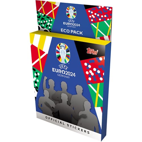 Official Euro 2024 Sticker Eco Pack Toys Toy Street UK