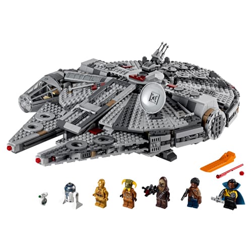 Star Wars: Millennium Falcon store 75257